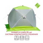 Зимняя палатка Лотос Куб 3 Компакт ЭКО , 17056
