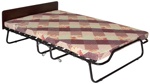 Кровать раскладная двухспальная"Амалия-М" с изголовьем, цвет венге/ Арт.В30-М ( Удачная мебель )